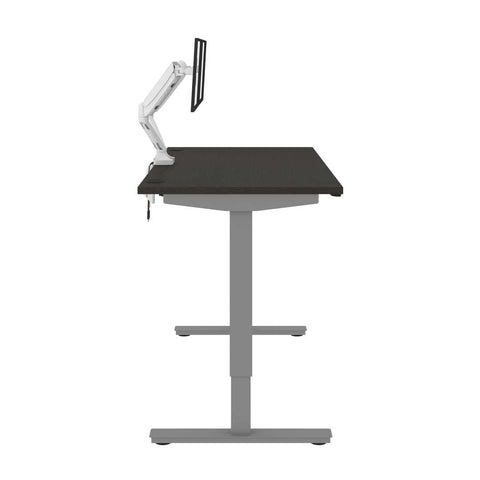 60W x 30D Standing Desk with Dual Monitor Arm