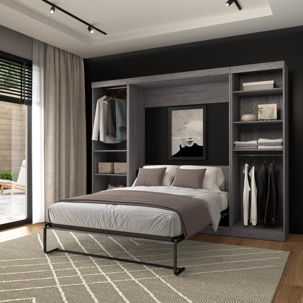 Full Murphy Bed and 2 Closet Organizers (109W)