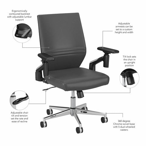 Mid Back Office Chair