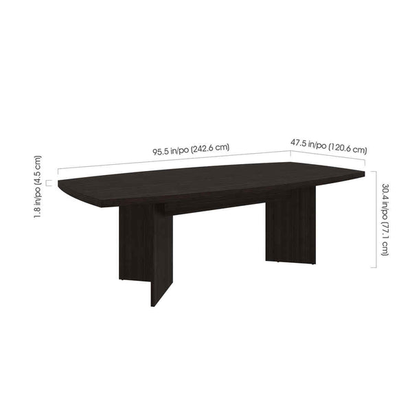 95.5“ Conference Table with 8 Chairs