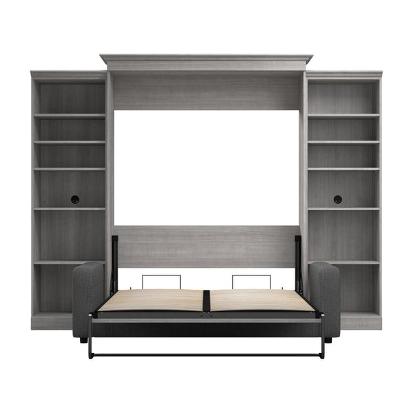 Queen Murphy Bed with Sofa and Closet Organizers (115W)