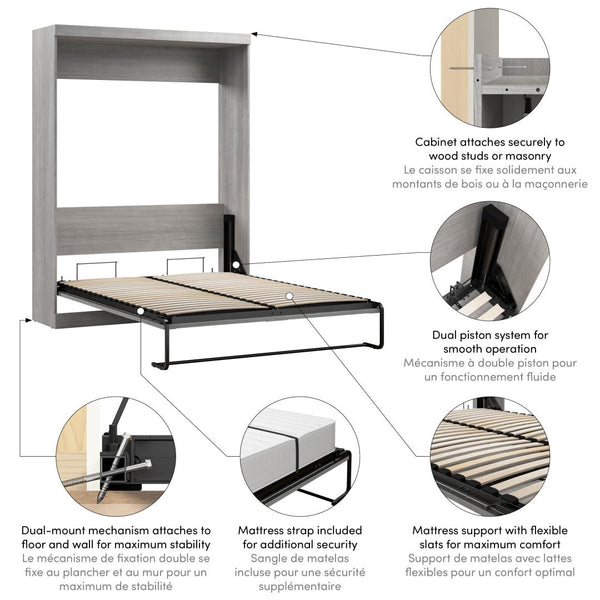 65W Queen Murphy Bed