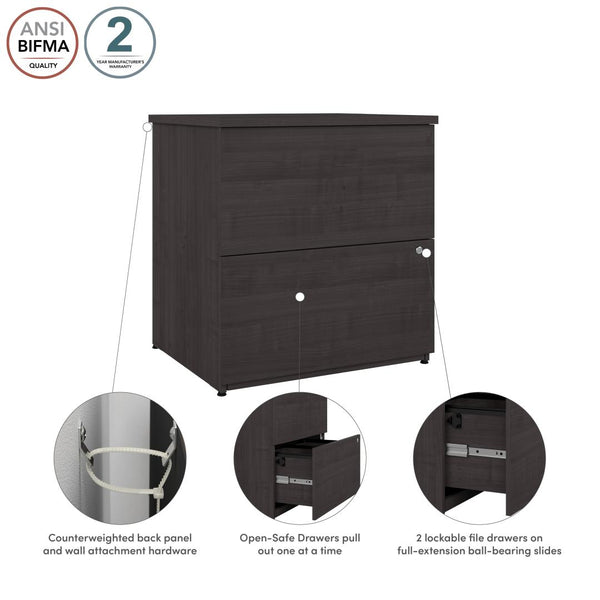 2 Drawer Lateral File Cabinet