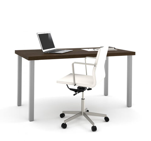 Table Desk with square metal legs