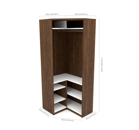 Walk-In Closet Organizer with 4 Drawers