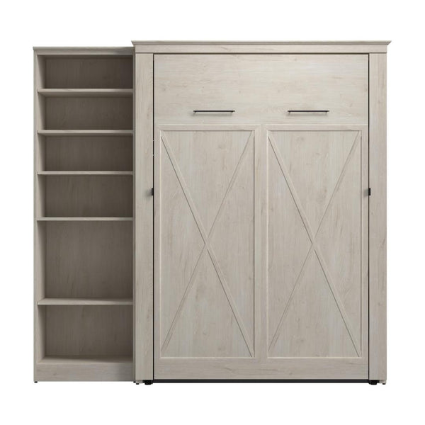 Full Murphy Bed with Closet Organizer (88W)