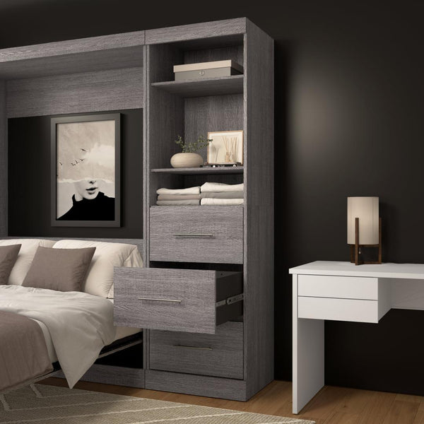 25W Closet Organizer with Drawers