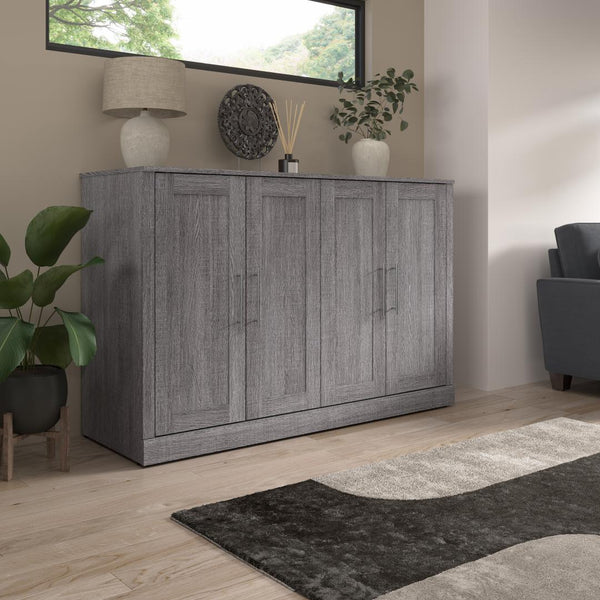 69W Full Cabinet Bed with Mattress