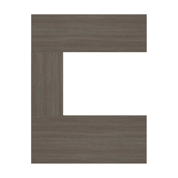 72W U-Shaped Executive Desk with Pedestal