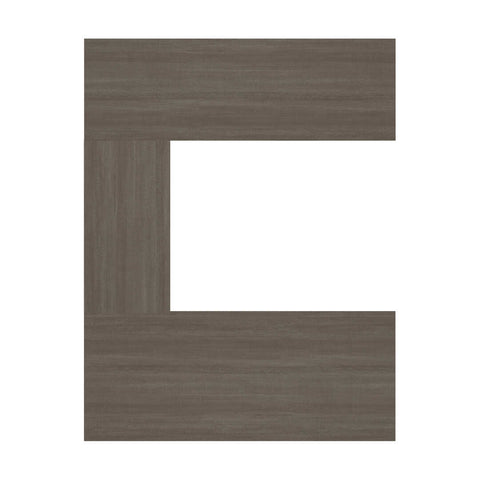 72W U-Shaped Executive Desk with Pedestal