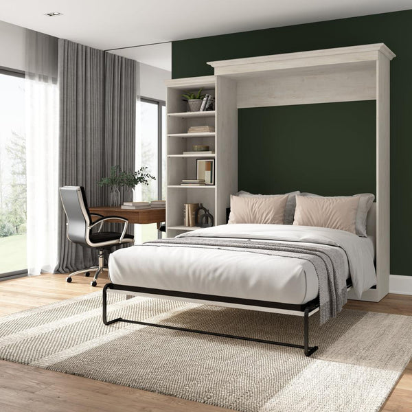 Queen Murphy Bed with Closet Organizer (92W)