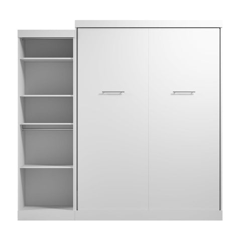 Queen Murphy Bed with Closet Organizer (90W)
