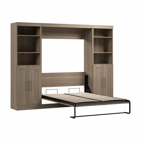 Full Murphy Bed with Closet Storage Organizers (109W)
