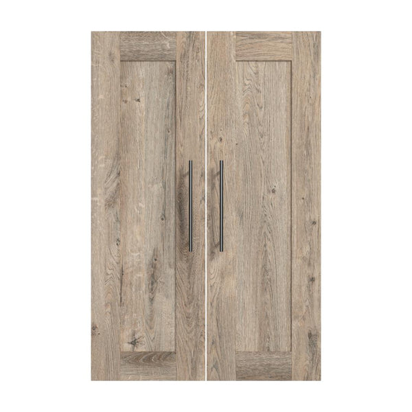 Contemporary Doors (2) Set, 25W