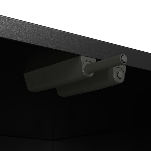 71W Modular Entertainment Center with TV Stand and Small Wall Panel