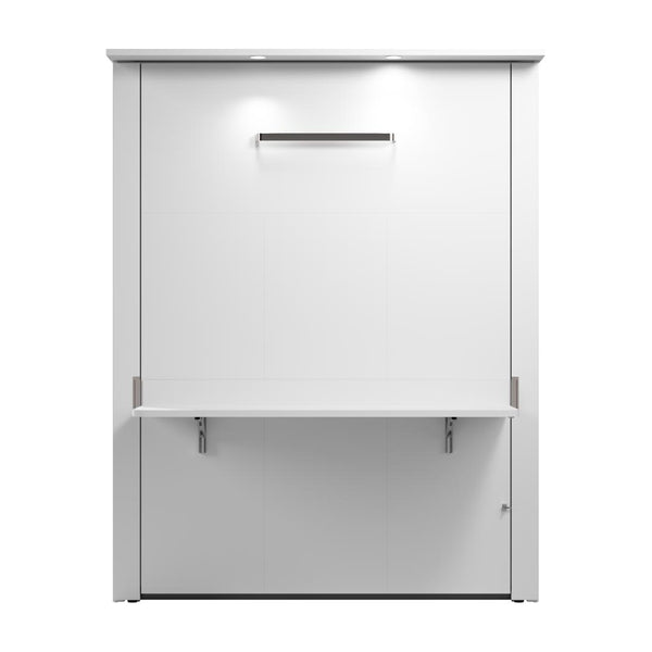 68W Queen Murphy Bed with Desk