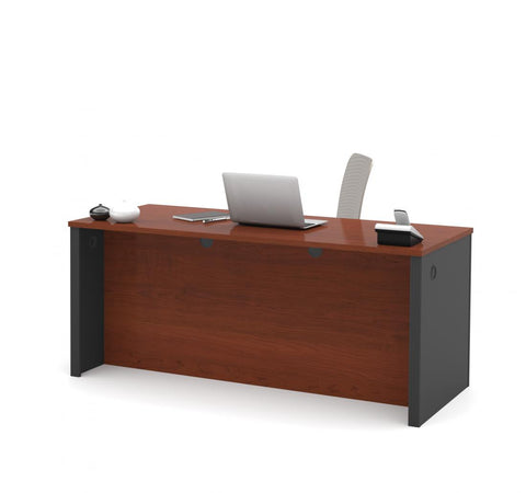 72W Executive Desk with Dual Half Pedestals