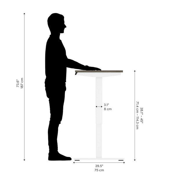 48W x 24D Electric Standing Desk