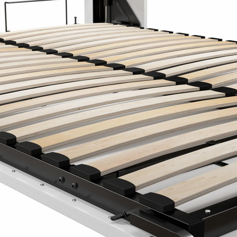 Queen Murphy Bed with Storage Cabinets (115W)