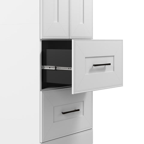 25W Closet Organizer with Drawers