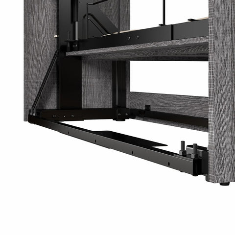 Queen Murphy Bed with Storage Cabinets (115W)