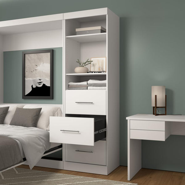 25W Closet Organizer with Drawers