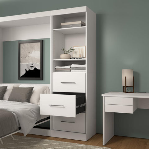 25W Closet Organizer with Drawers