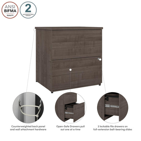 Standard 2 Drawer Lateral File Cabinet
