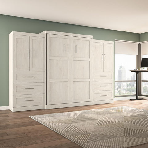 Queen Murphy Bed with Wardrobes (136W)