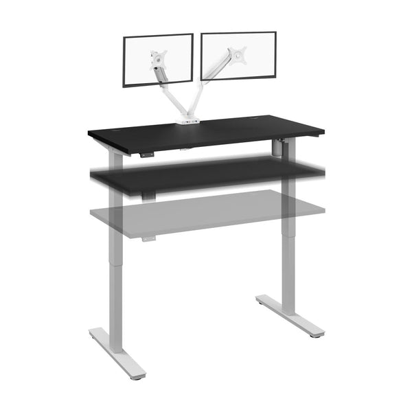 48W x 24D Standing Desk with Dual Monitor Arm