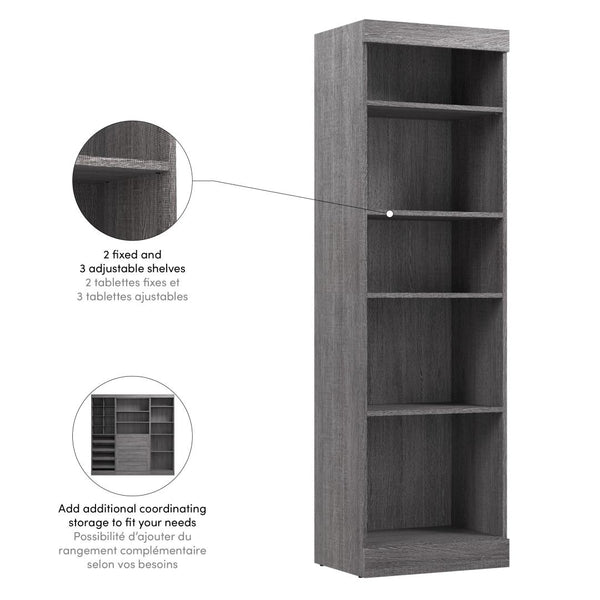 Contemporary Closet System, 25W x 19D
