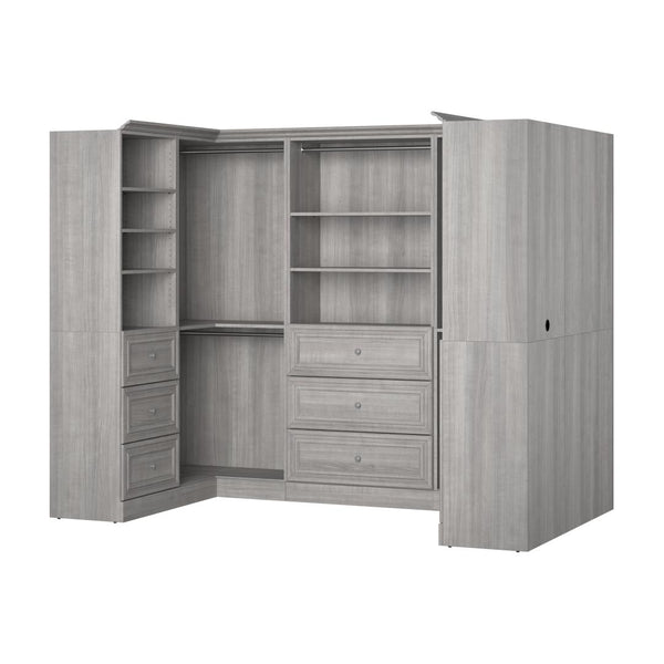 108W U-Shaped Walk-In Closet Organizer