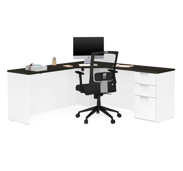 Corner Desk with Pedestal