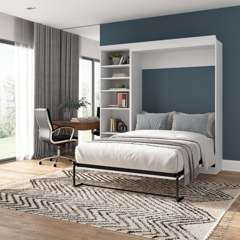 Full Murphy Bed and Closet Organizer (84W)