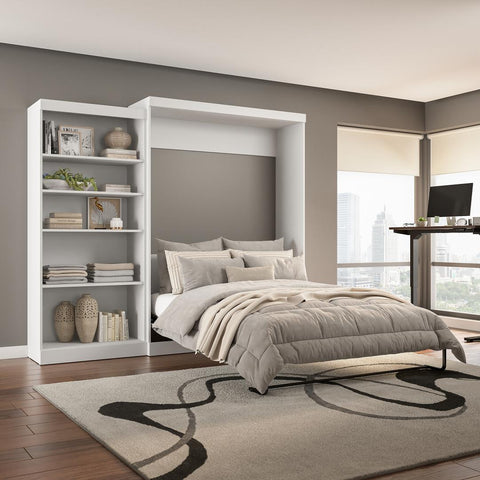 Queen Murphy Bed with Closet Organizer (101W)