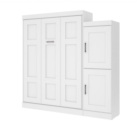 Queen Murphy Bed and 1 Storage Unit (90”)