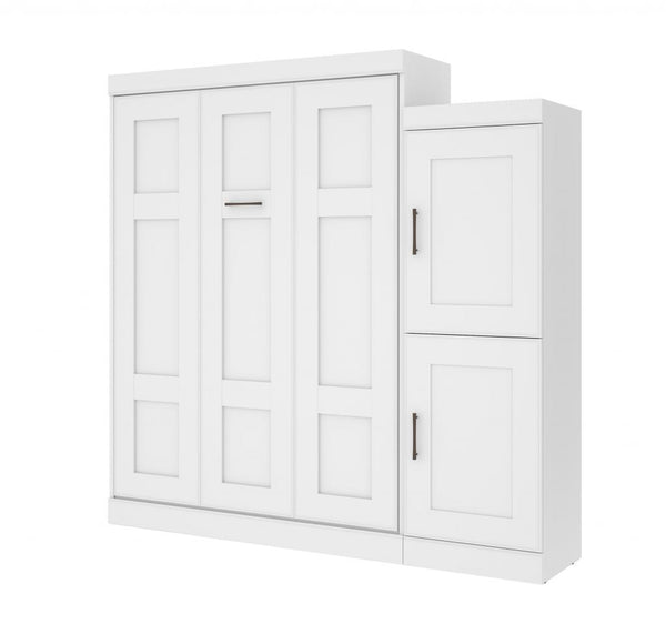 Queen Murphy Bed and 1 Storage Unit (90”)