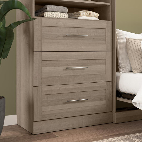 Contemporary Drawers (3) Set, 36W x 15D