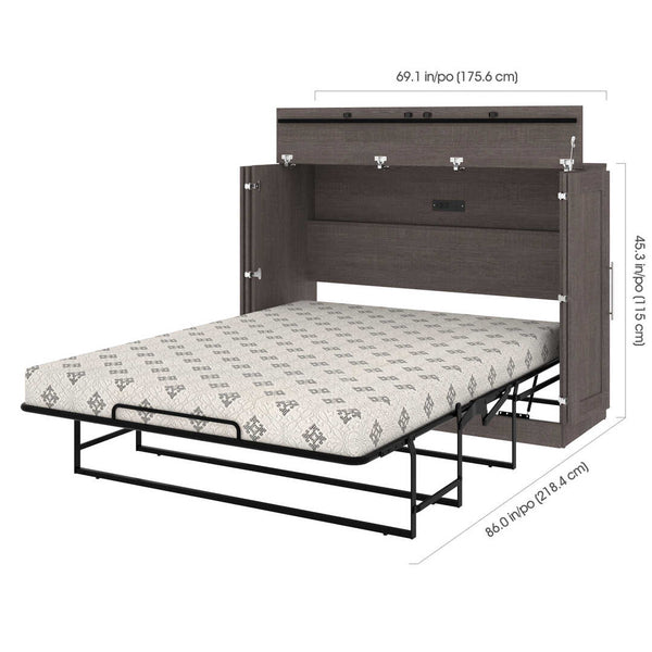 61W Full Cabinet Bed with Mattress
