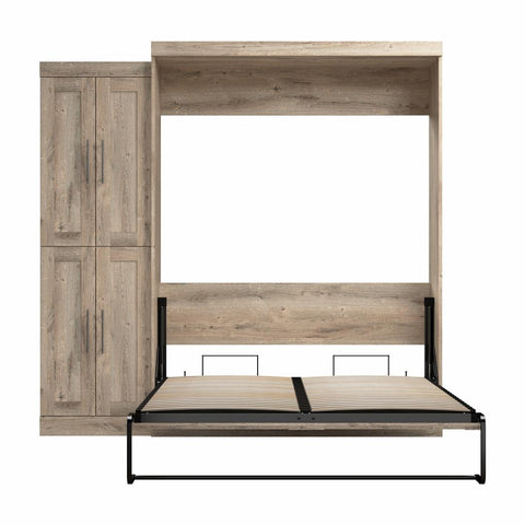 Queen Murphy Bed with Closet Organizer (90W)