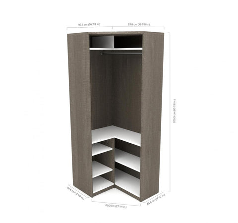 Walk-In Closet Organizer with 4 Drawers