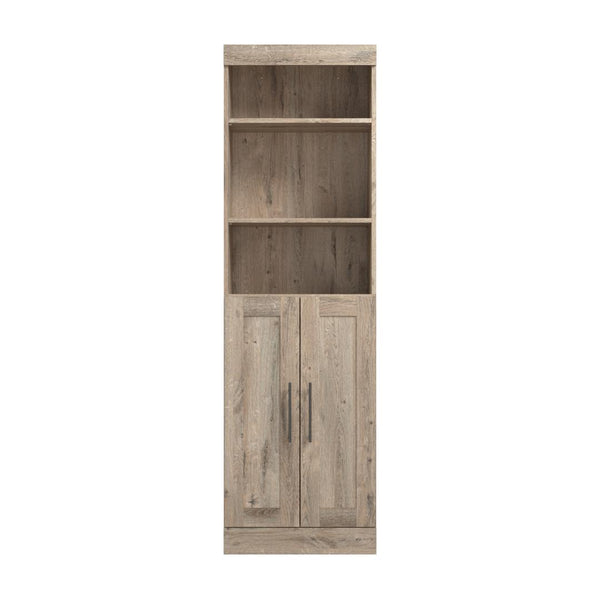Contemporary Closet System with Doors, 25W x 19D