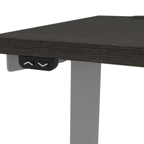 48W x 24D Standing Desk with Dual Monitor Arm