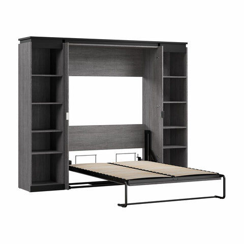 Full Murphy Bed with Shelves (100W)
