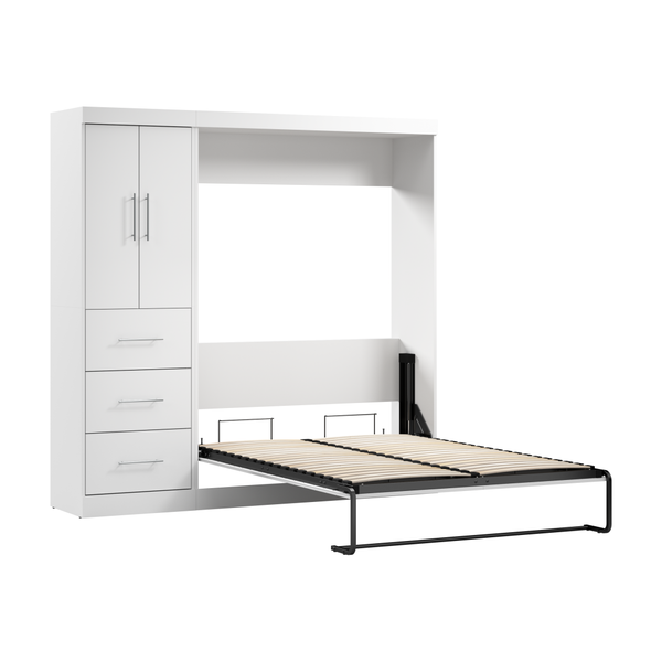 Full Murphy Bed with Wardrobe (84W)
