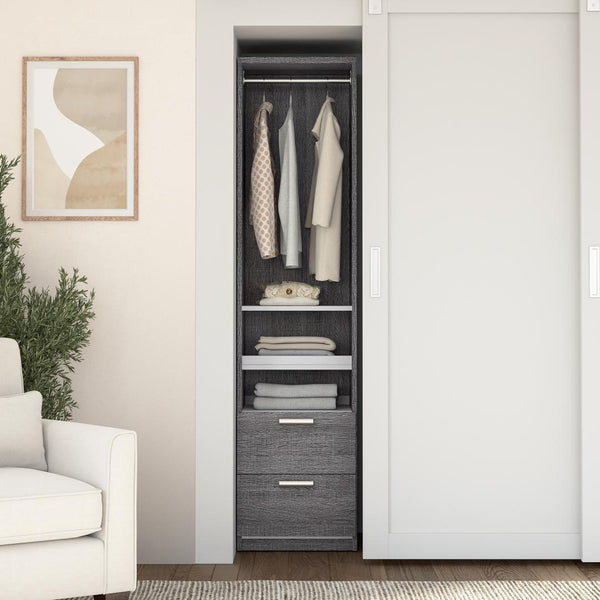 20W Closet Organizer with Drawers