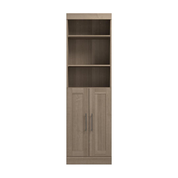 Contemporary Closet System with Doors, 25W x 19D