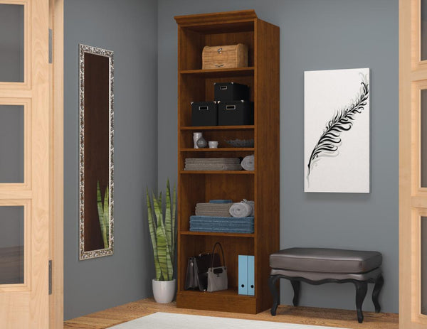 Traditional Closet System with Shelves, 25W x 20D