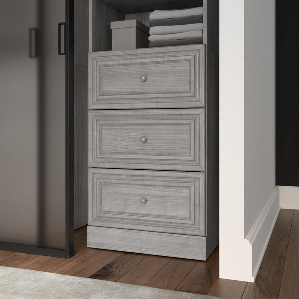 Traditional Drawers (3) Set, 25W x 15D