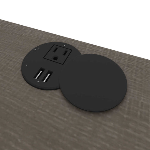 48W x 24D Standing Desk with Dual Monitor Arm